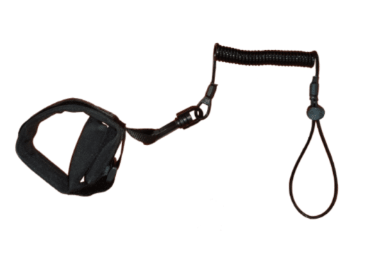 cable extensible de sécurité entre le plongeur et la bouteille